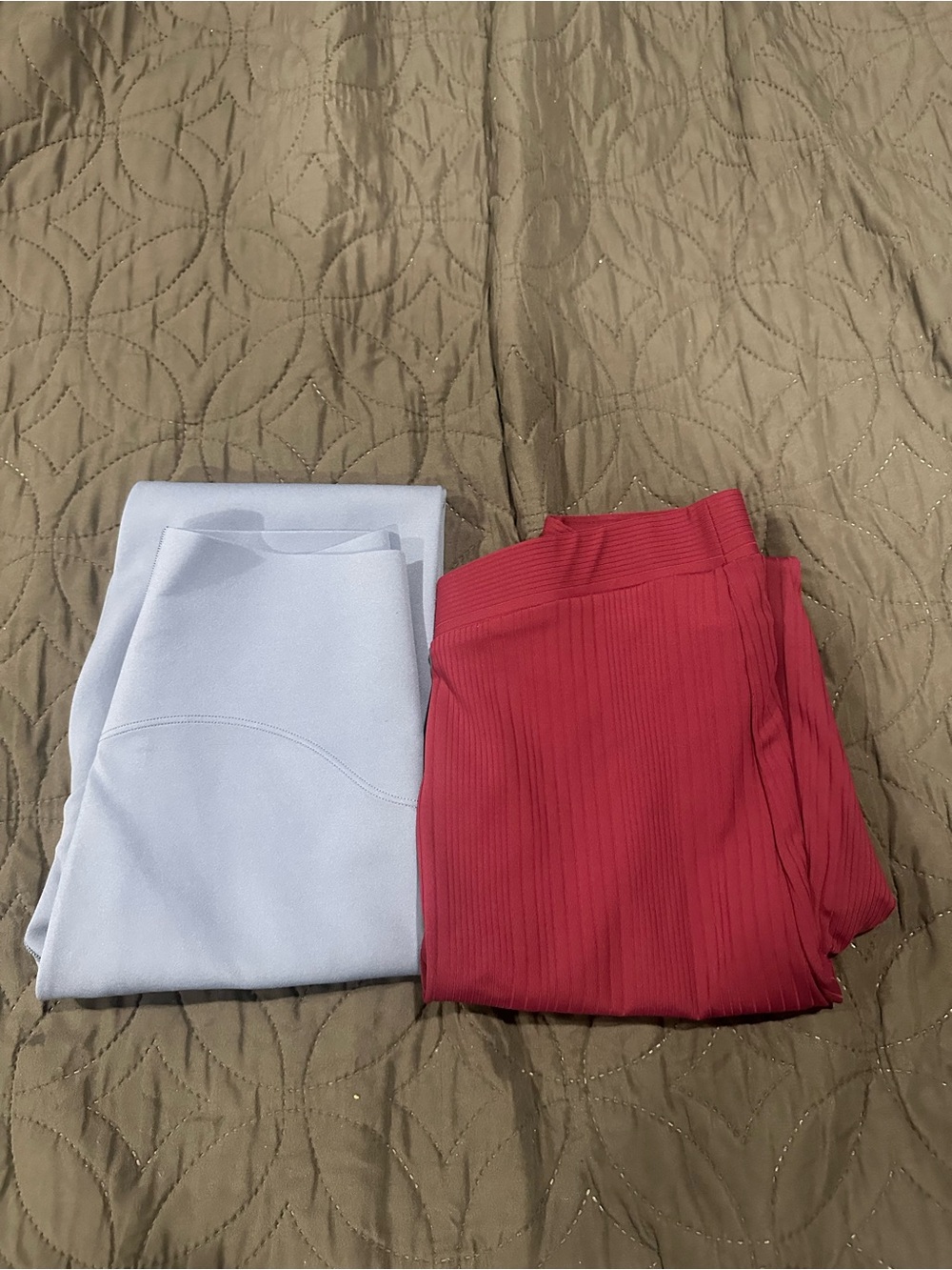 lululemon athletica Kids Ribbed Leggings - Red